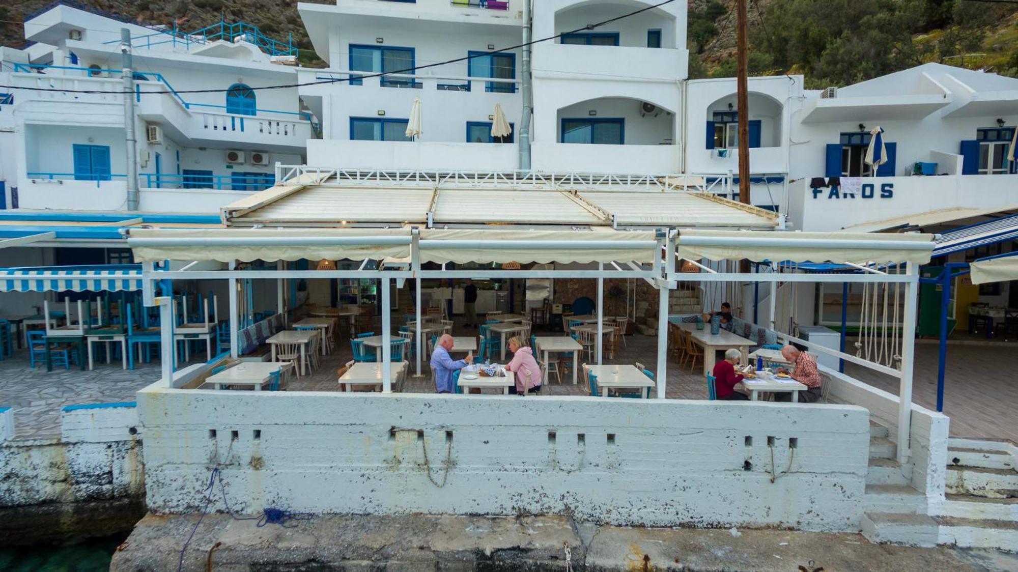Hotel Kyma Loutro Exterior foto